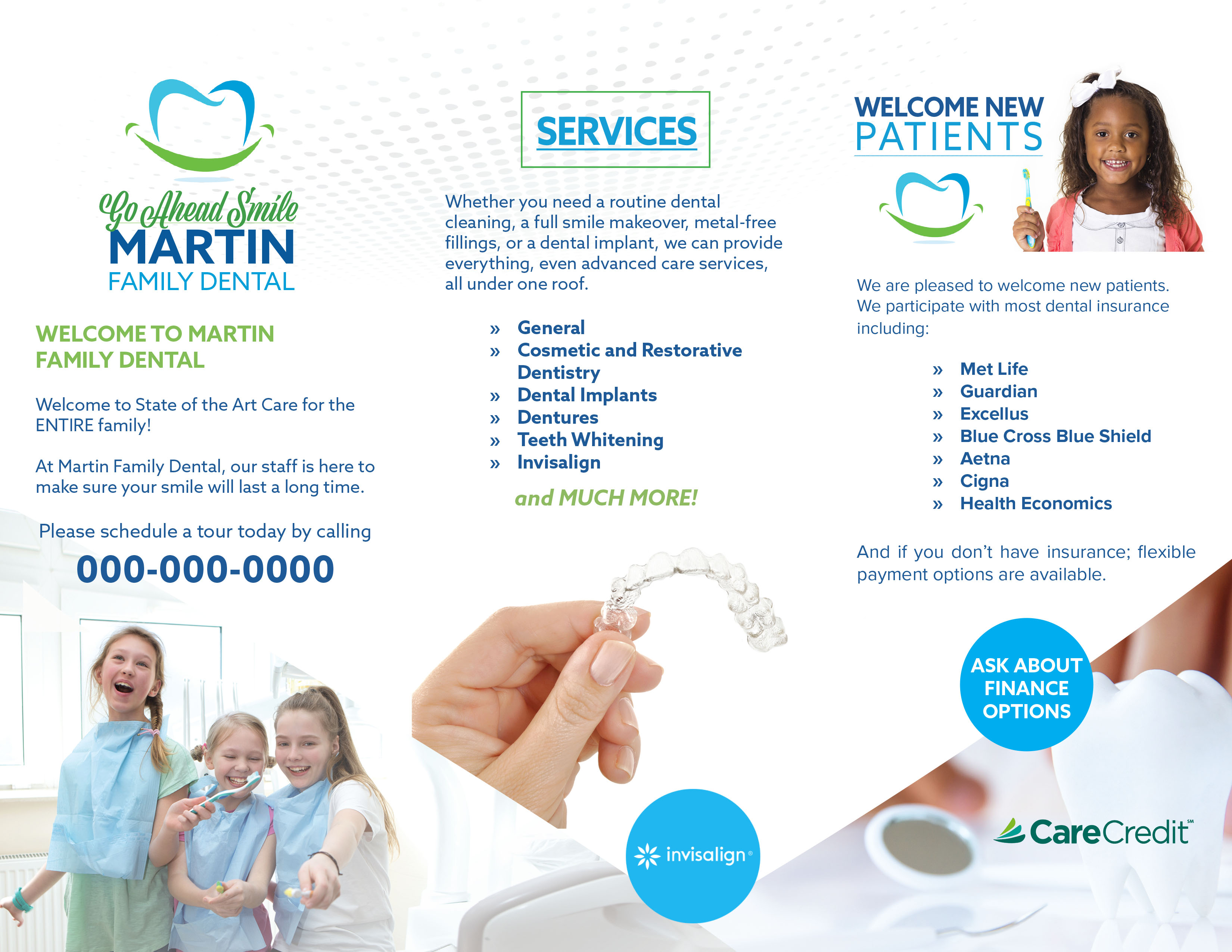 Dentist Printed Brochure